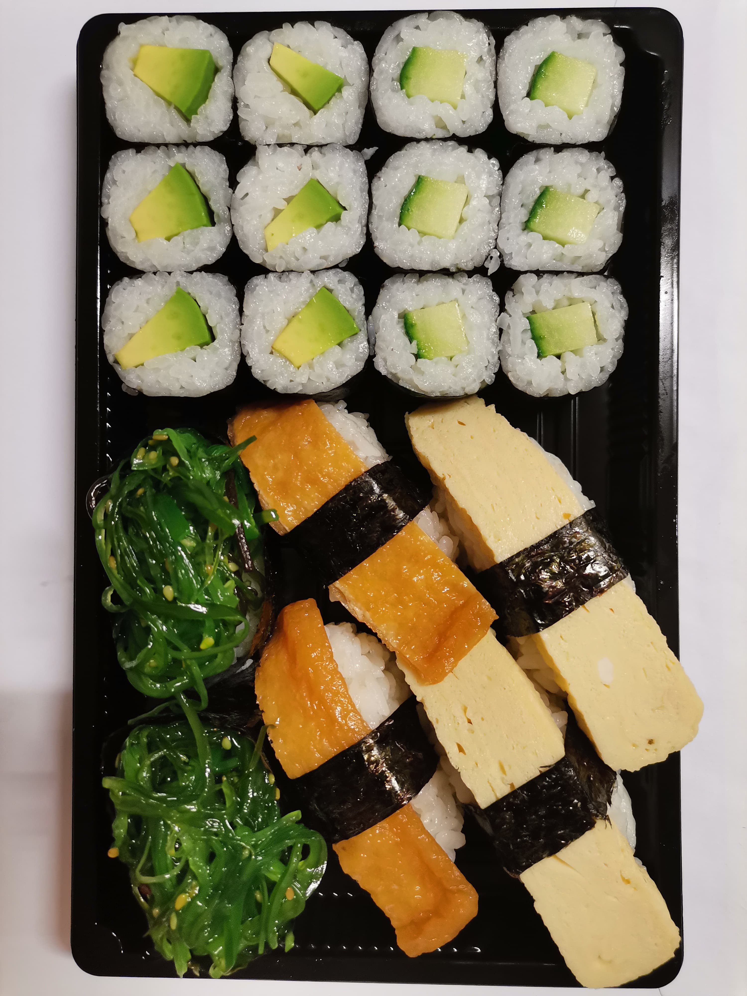 63.Vegetarische set 18(st)