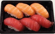 65.Sake & tonijn nigiri (6st)